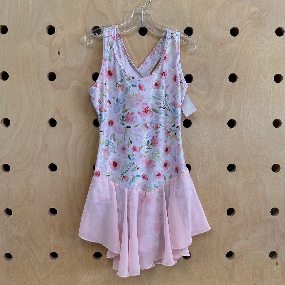 Pink Floral Leotard