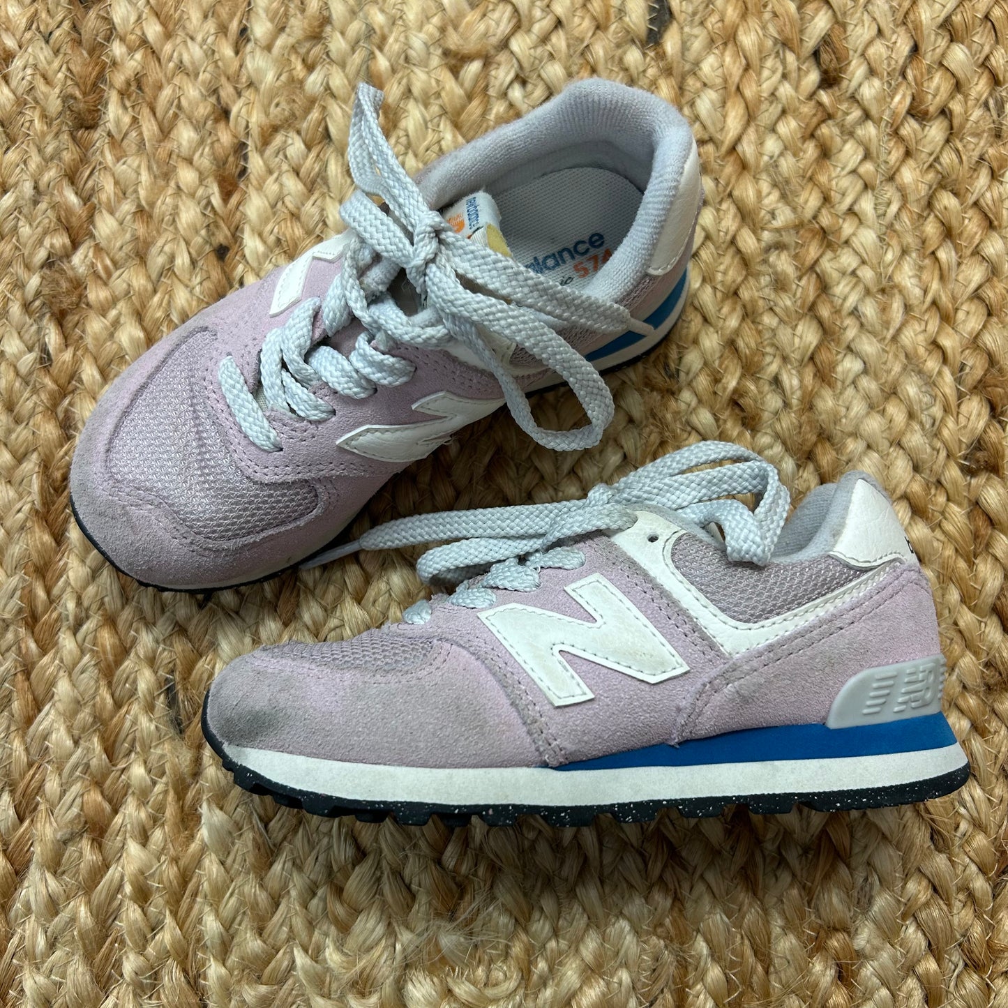 Pink Classic 574 Sneakers