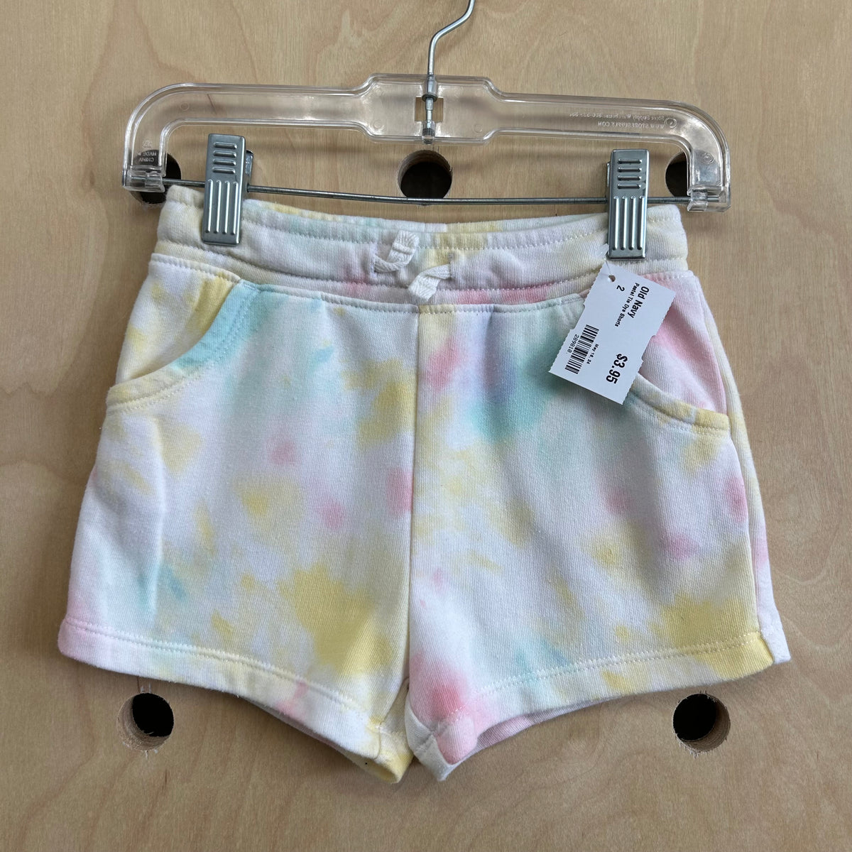 Pastel Tie Dye Shorts