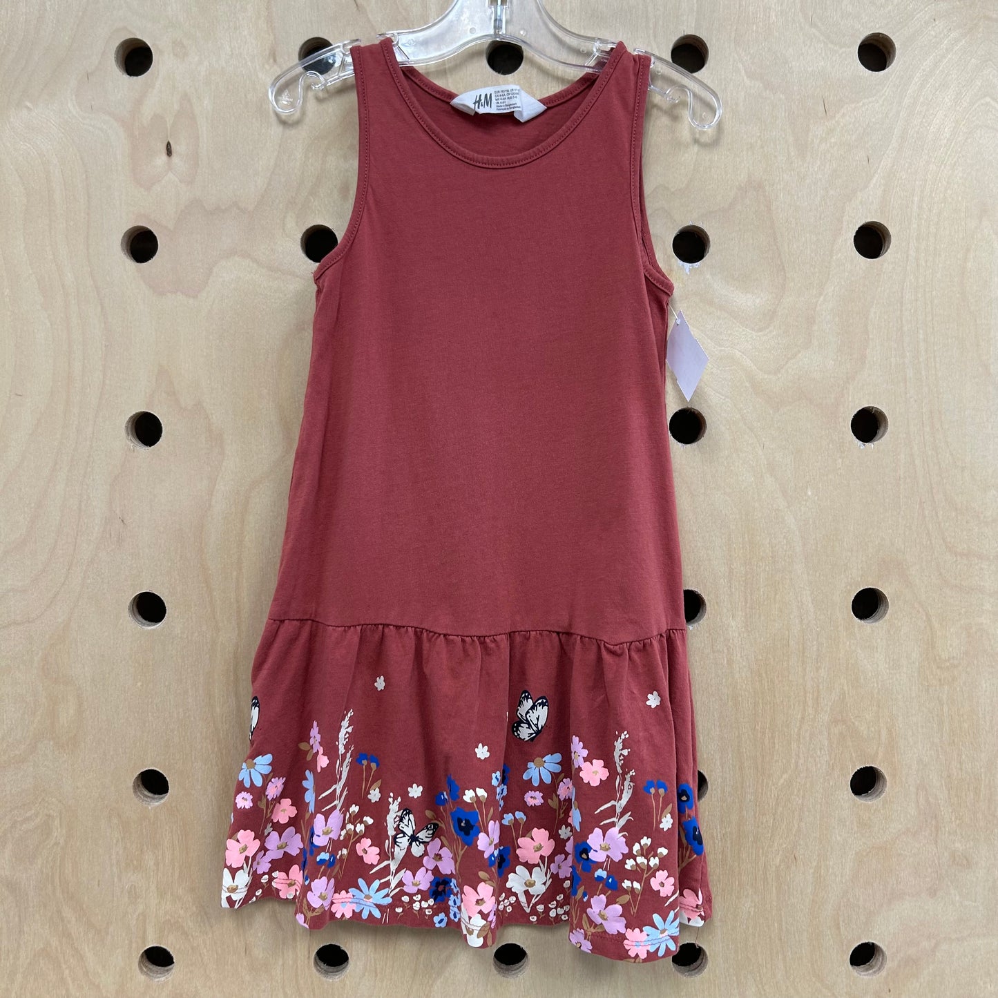 Terracotta Butterfly Dress