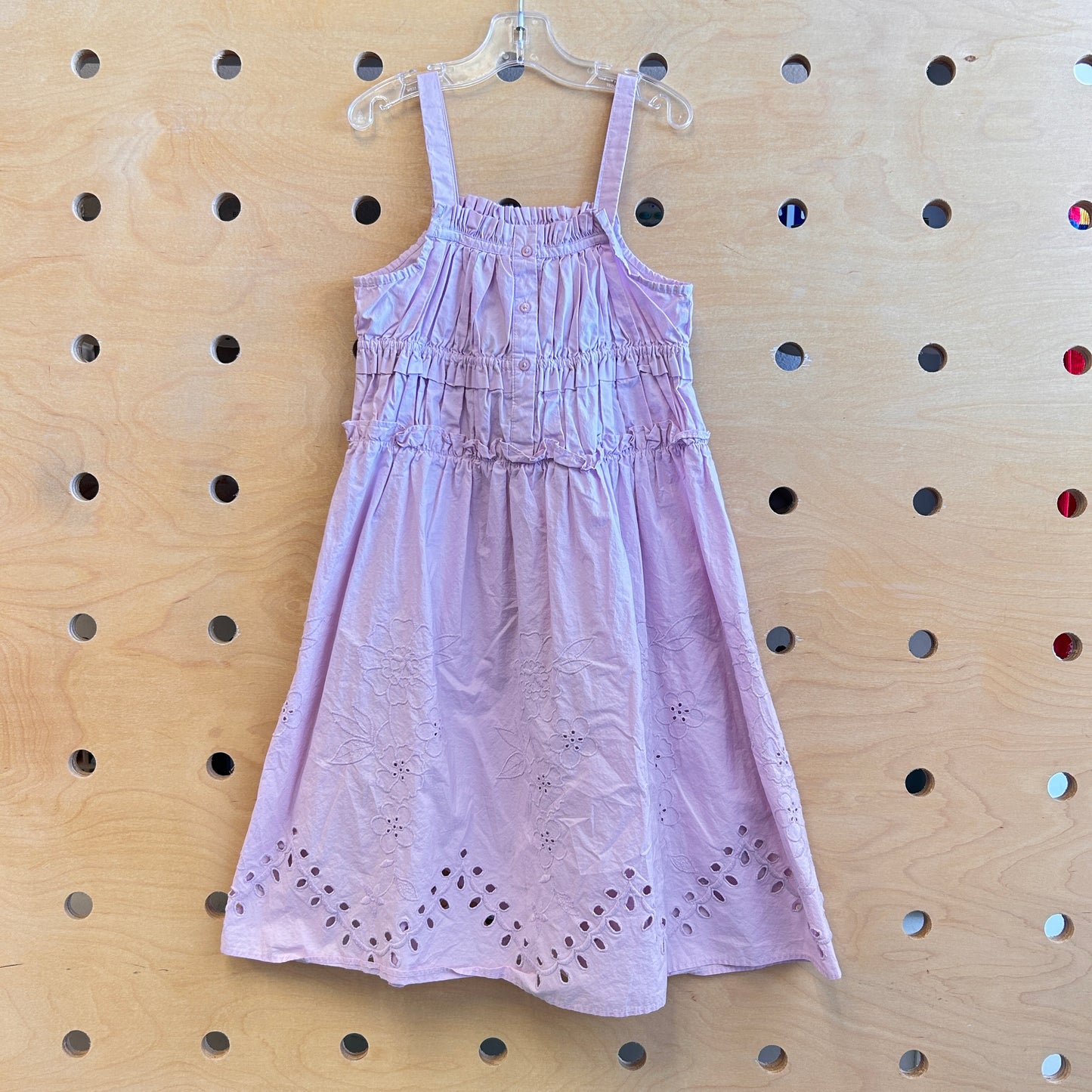 Lavender Eyelett Floral Dress