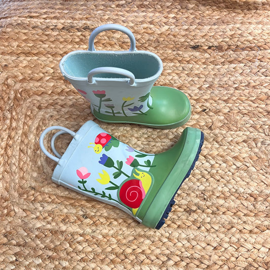 Floral Bugs Rainboots