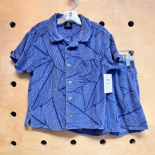 Blue Terry Outfit