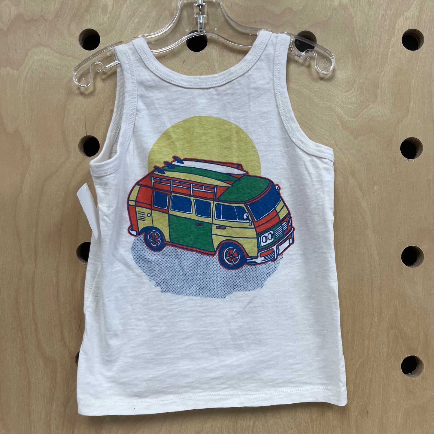White Organic Surf Bus Tank