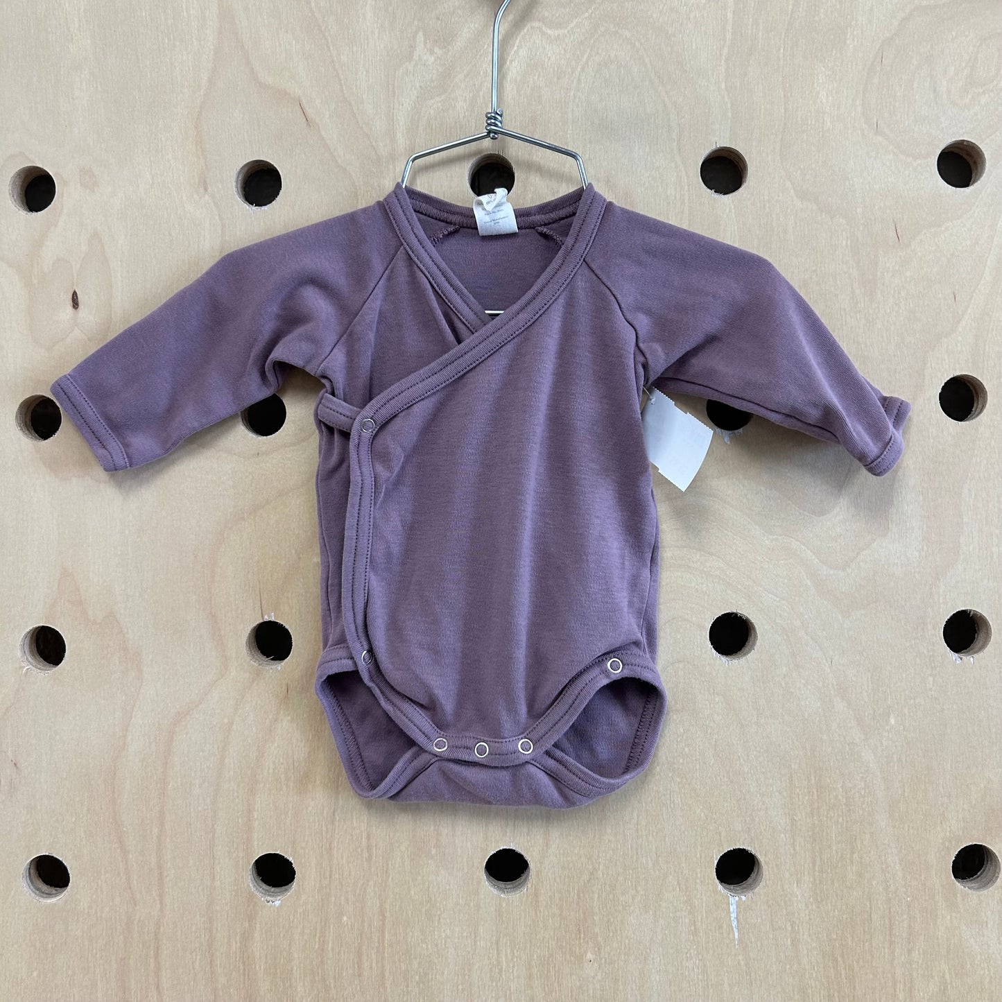 Purple Wrap Bodysuit