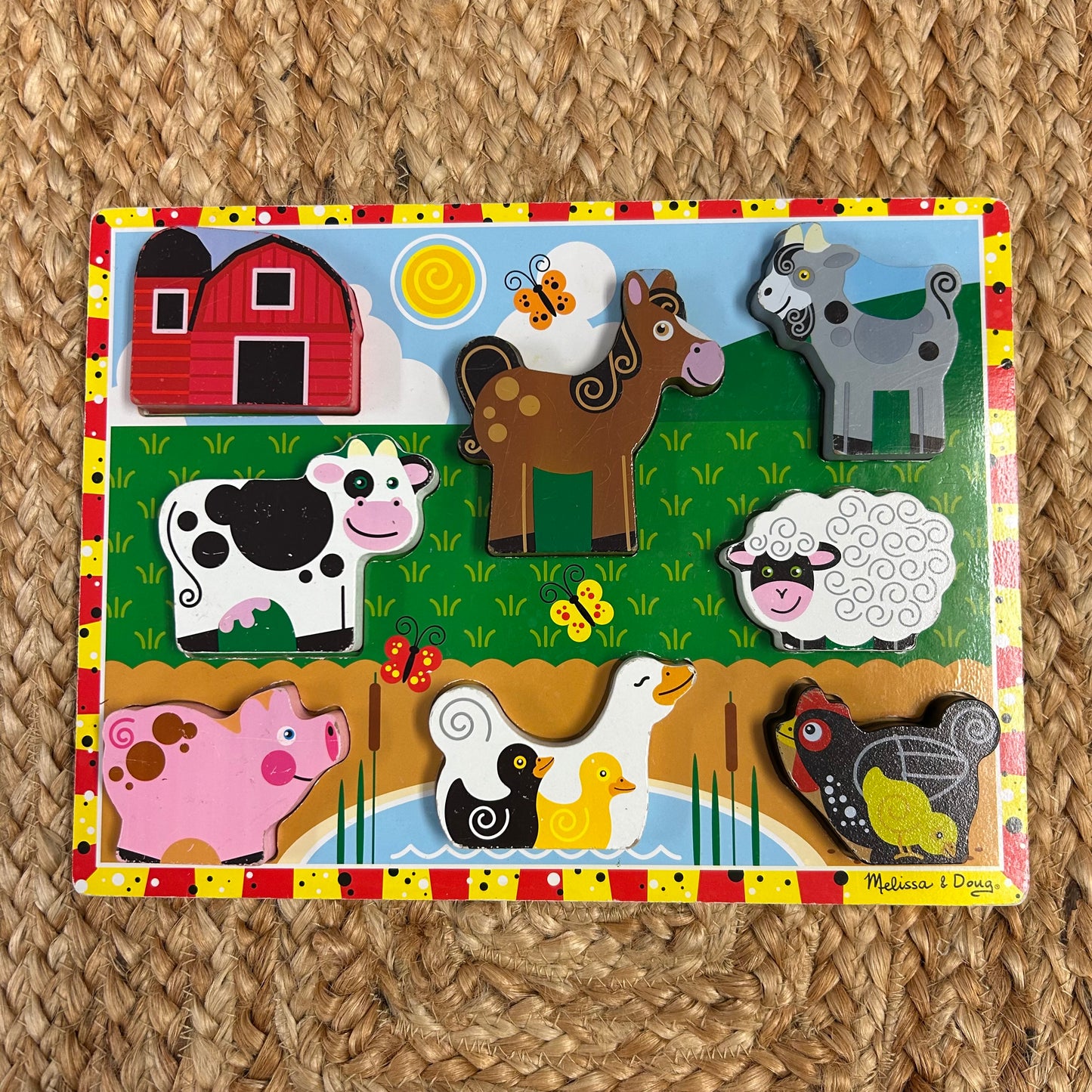 Farm Animal Chunky Puzzle