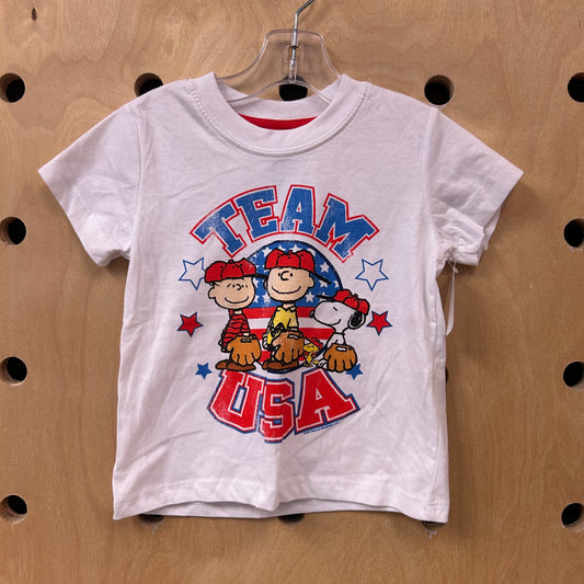 Team USA Peanuts Tee