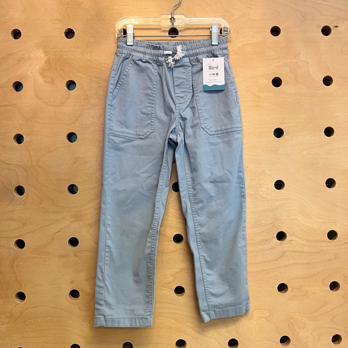 Blue Drawstring Pants