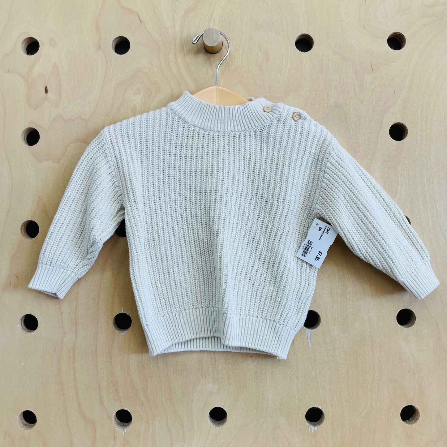 Cream Knit Sweater