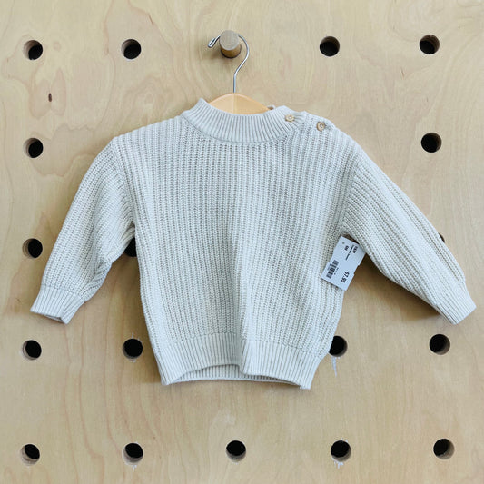 Cream Knit Sweater
