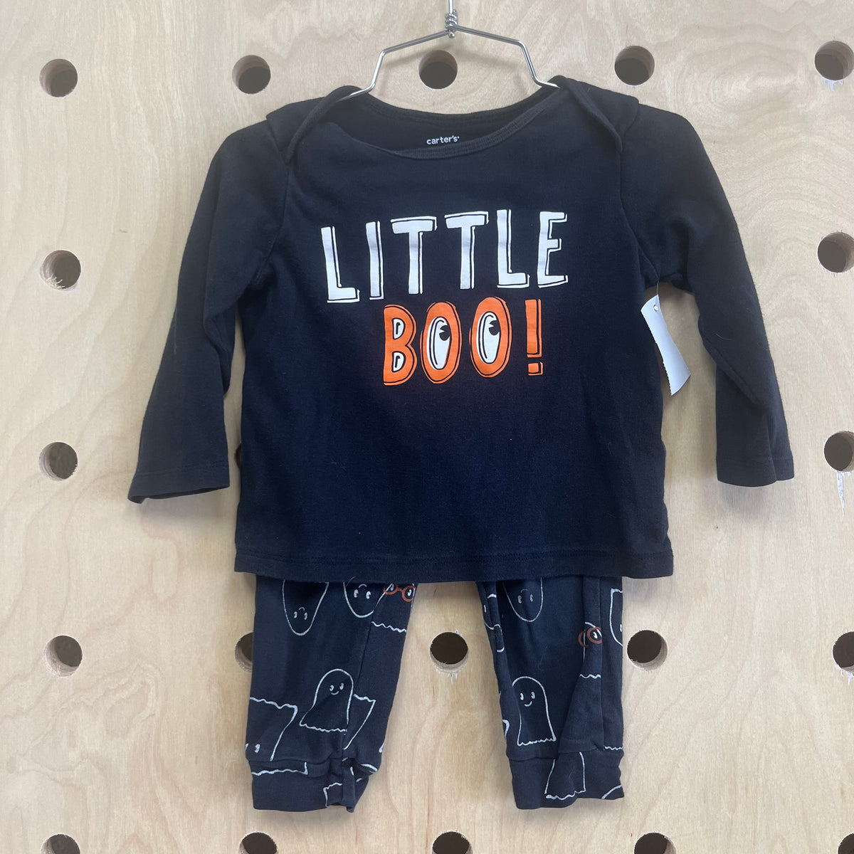 Black Little Boo Pajama Set