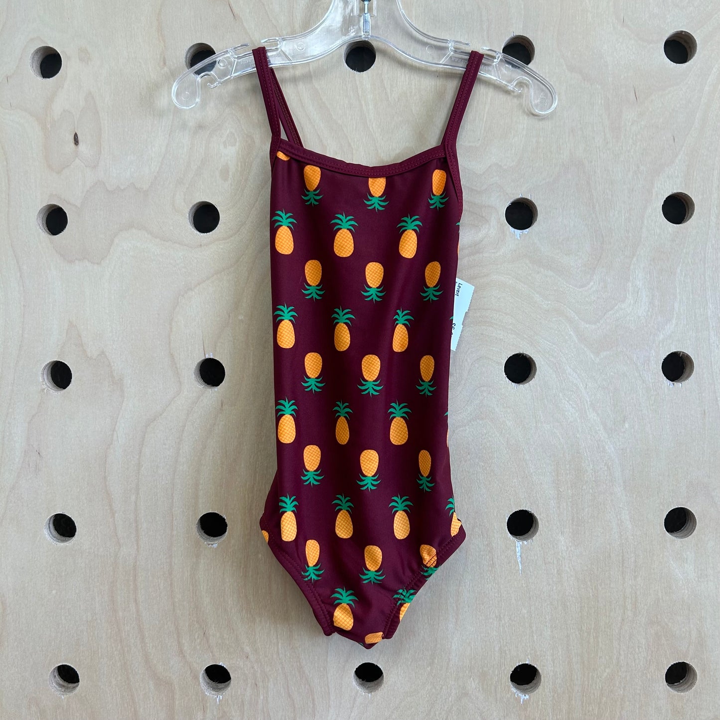 Burgundy Pineapple Swimsuit