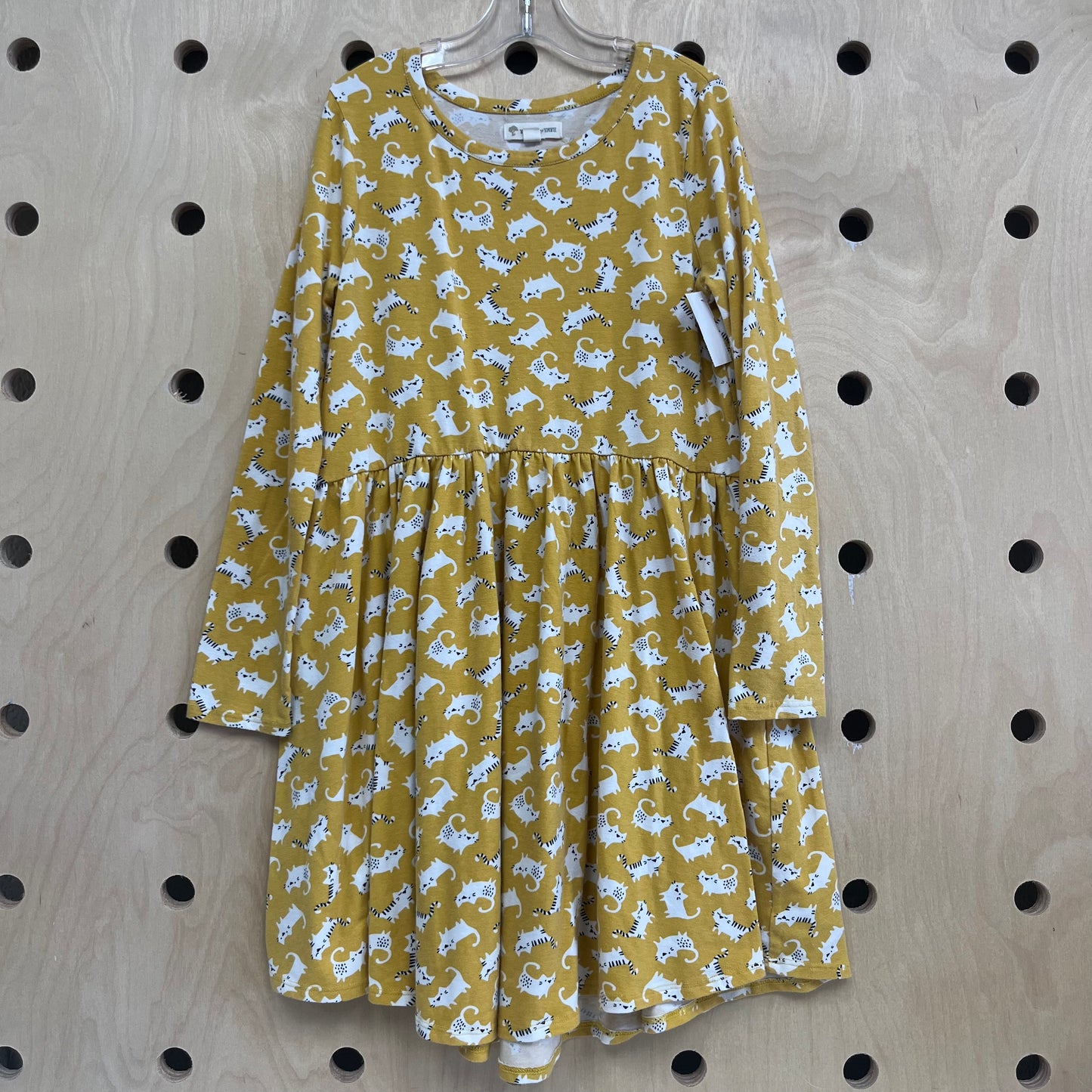 Yellow Cats Dress