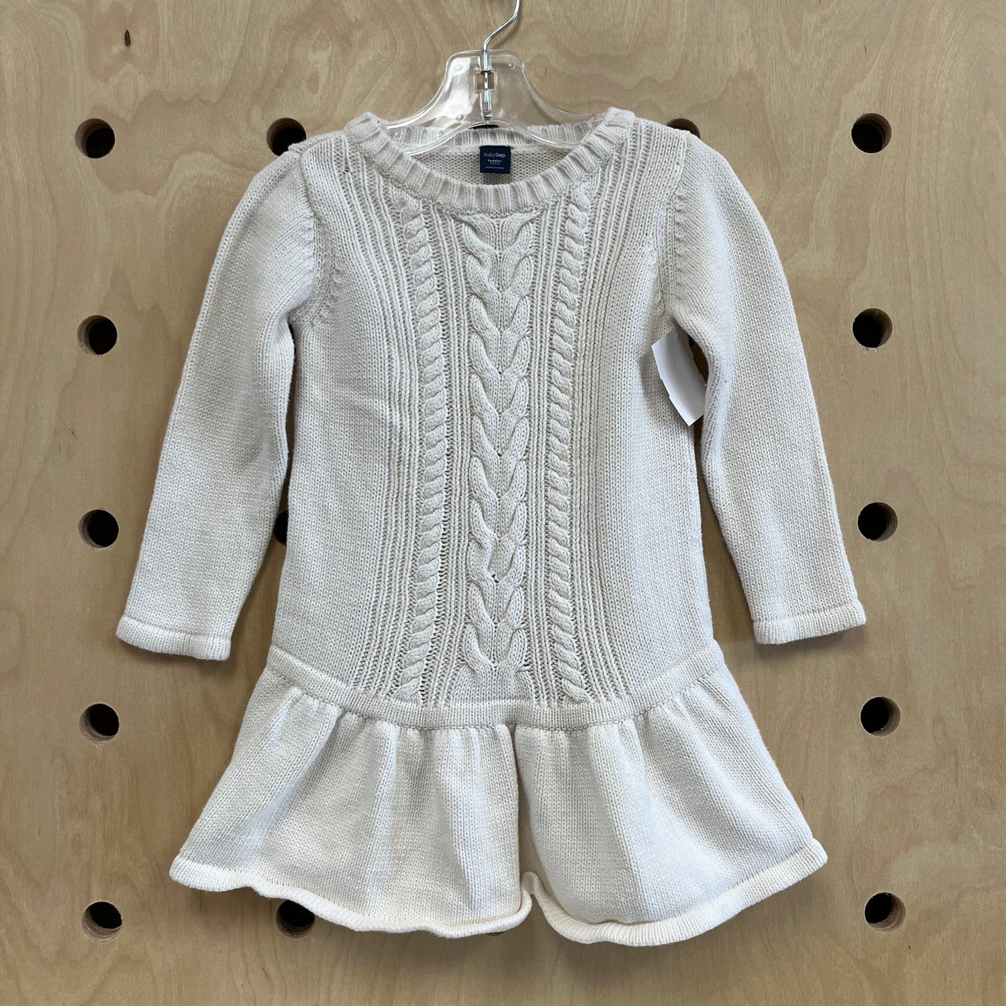 Cream Cable Knit Sweater