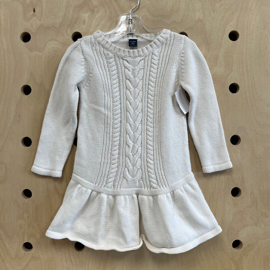 Cream Cable Knit Sweater