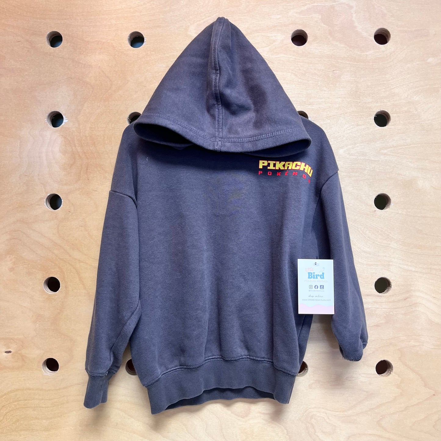 Grey 'Pikachu' Hoodie
