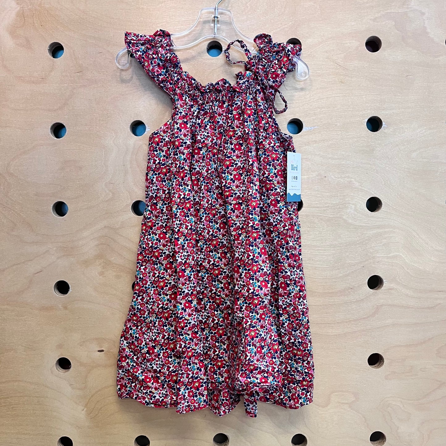 Red Floral Dress