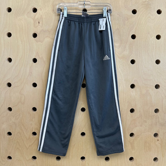 Grey Side Stripe Track Pants