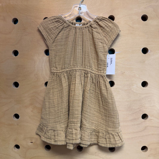 Mustard Gauze Dress