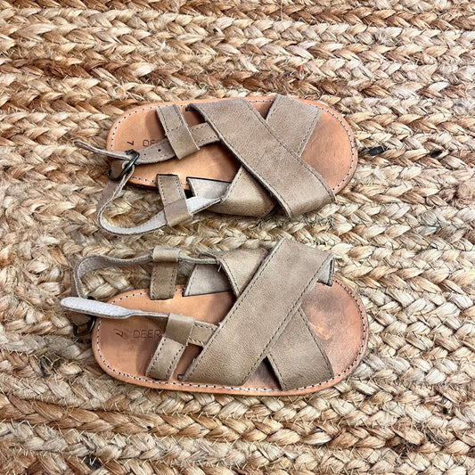 Tan Strap Sandals