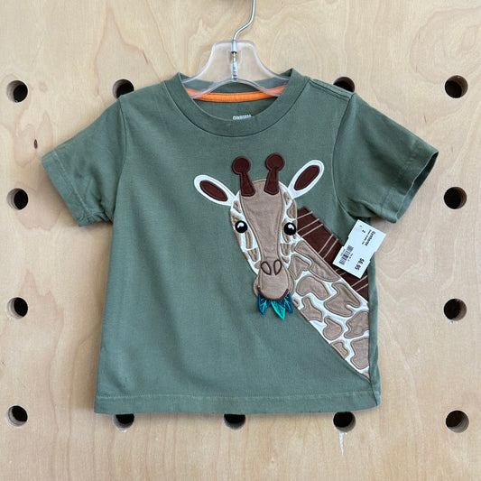 Green Giraffe Tee