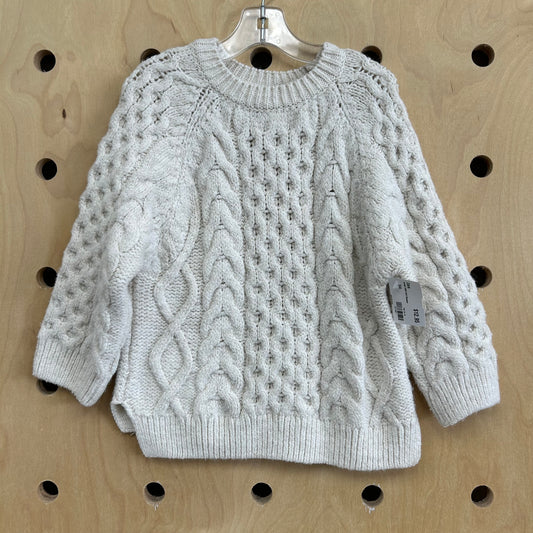 Cream Cable Knit Sweater