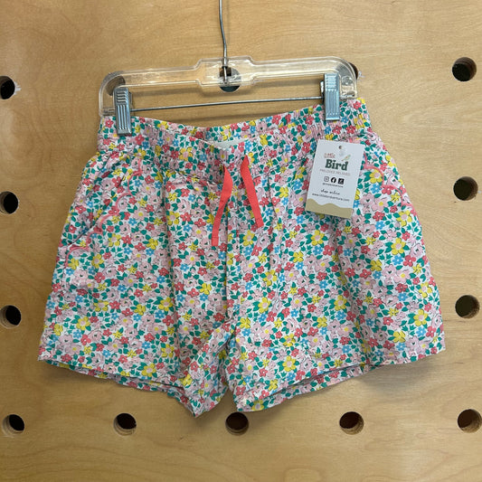 Floral Drawstring Shorts