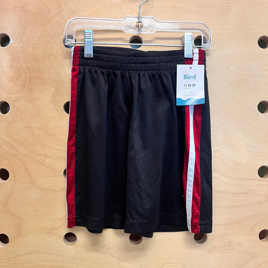 Black/Red Athletic Shorts