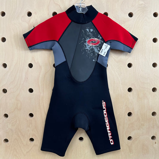 Black & Red Spring Wetsuit