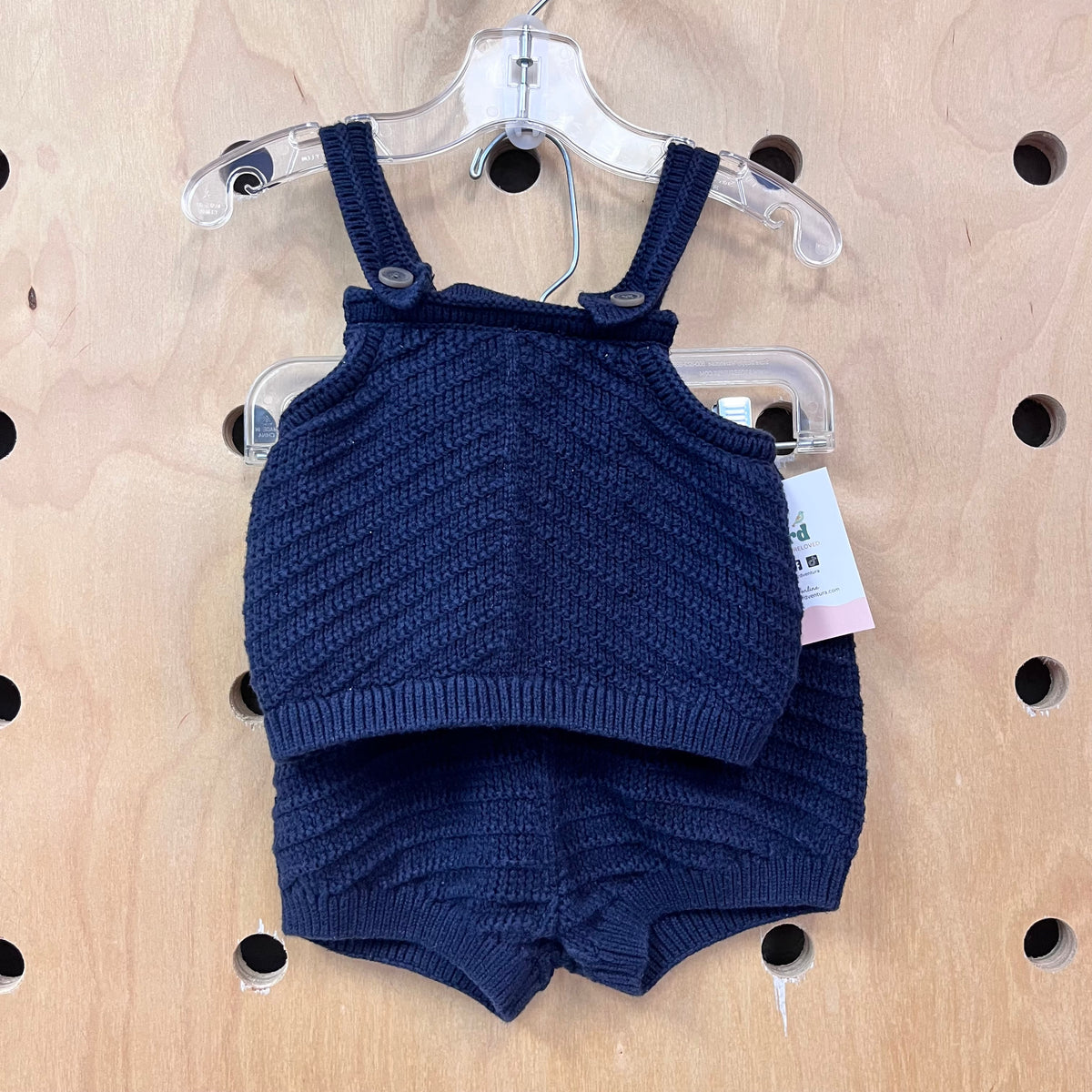 Navy Knit Outfit