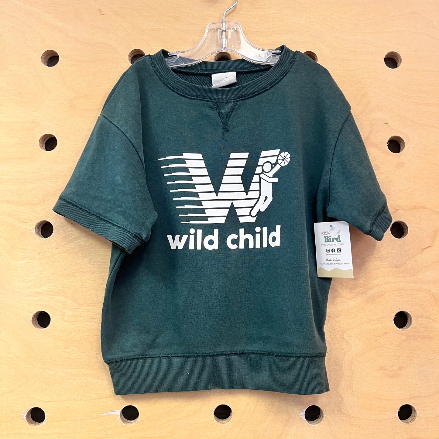 Green Wild Child Pullover