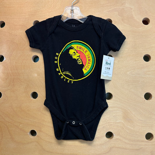 Black Smile Jamaica Bodysuit