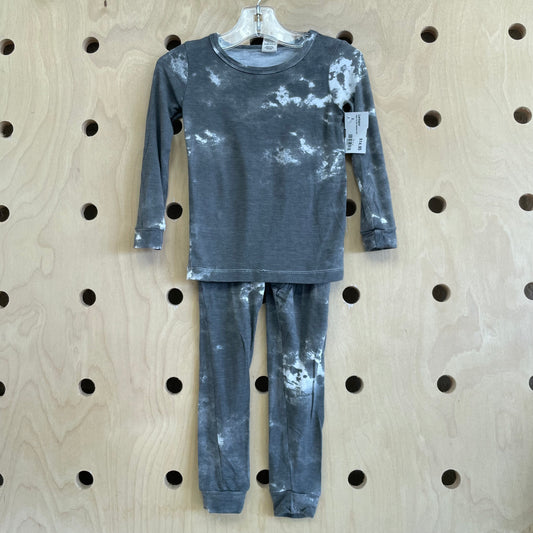 Grey Tie Dye Bamboo Set