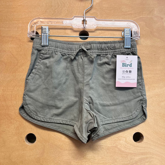 Green Drawstring Shorts