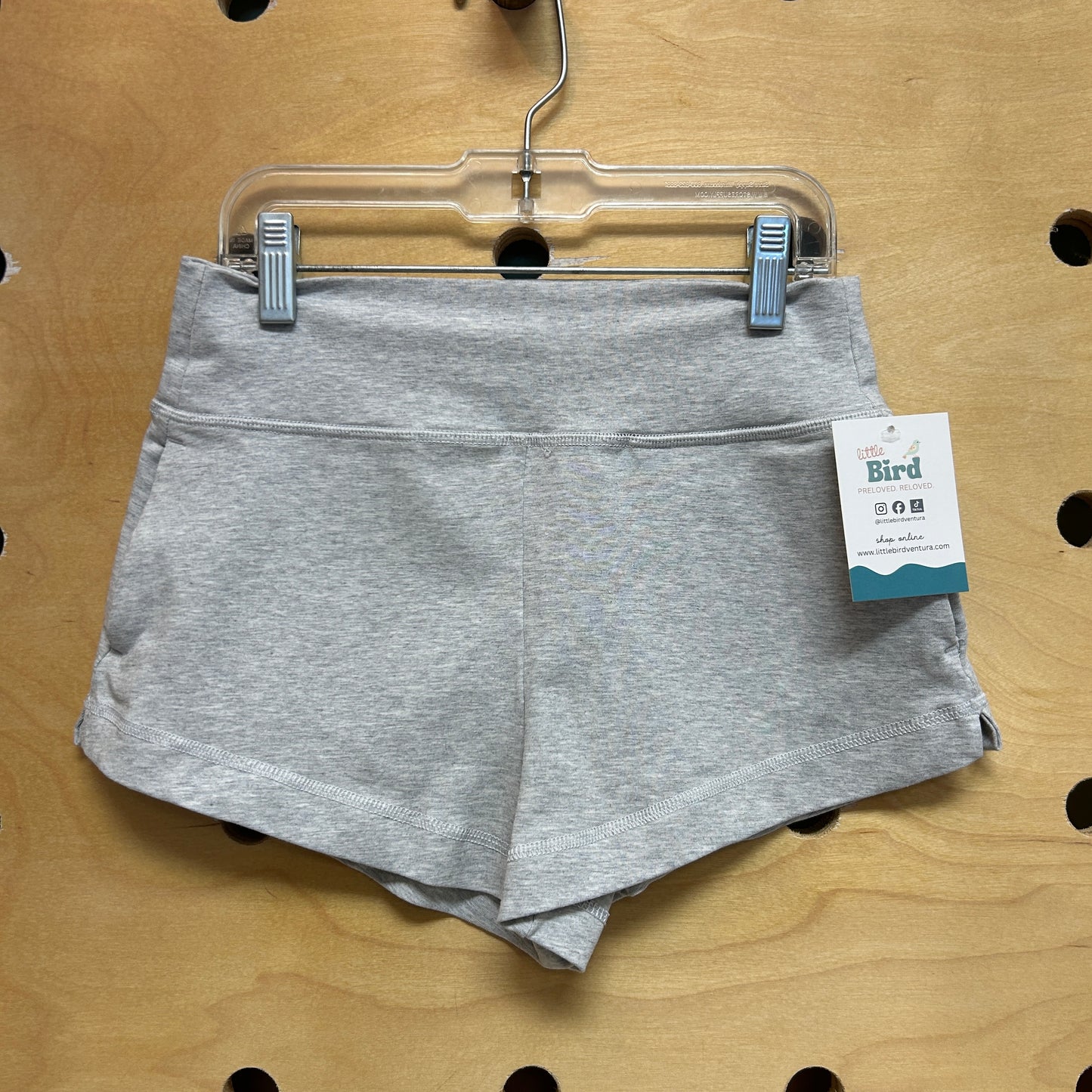 Heathered Grey Athletic Shorts