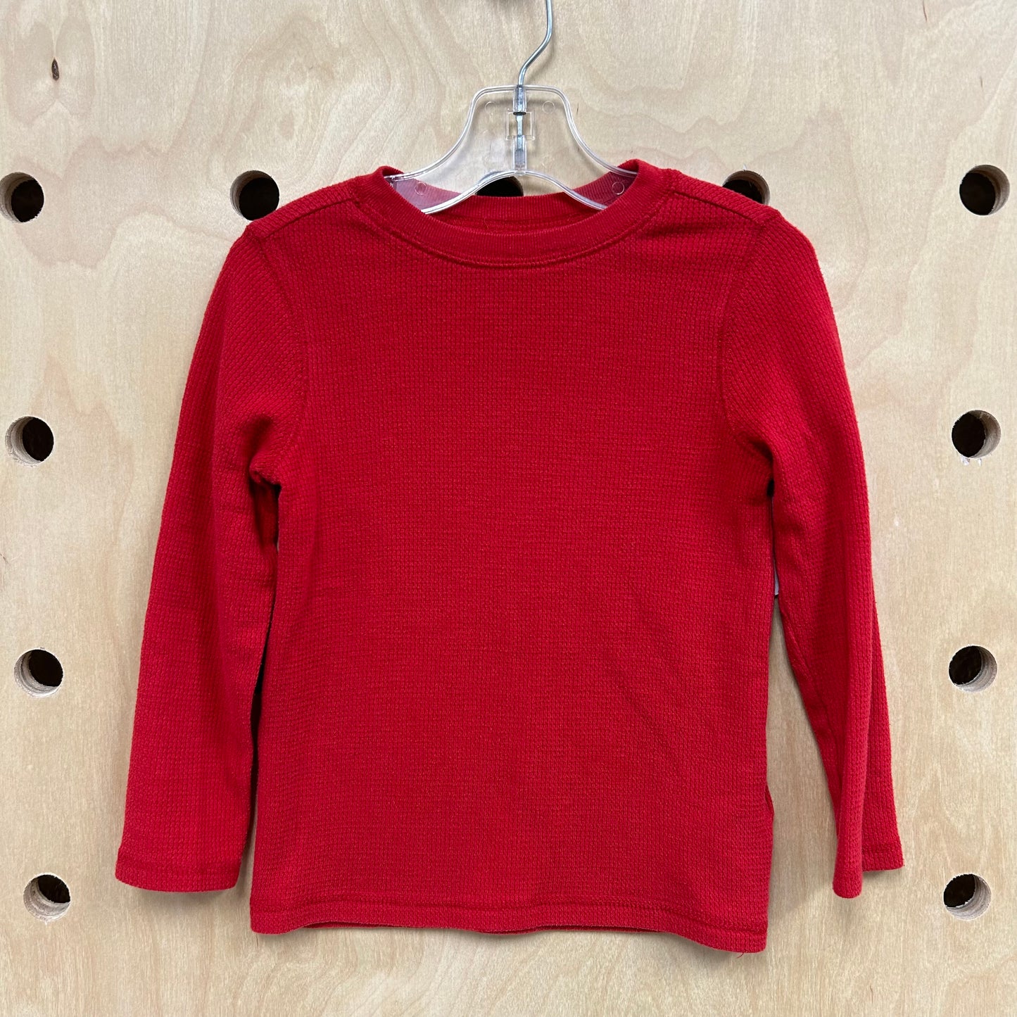Red Thermal LS Shirt