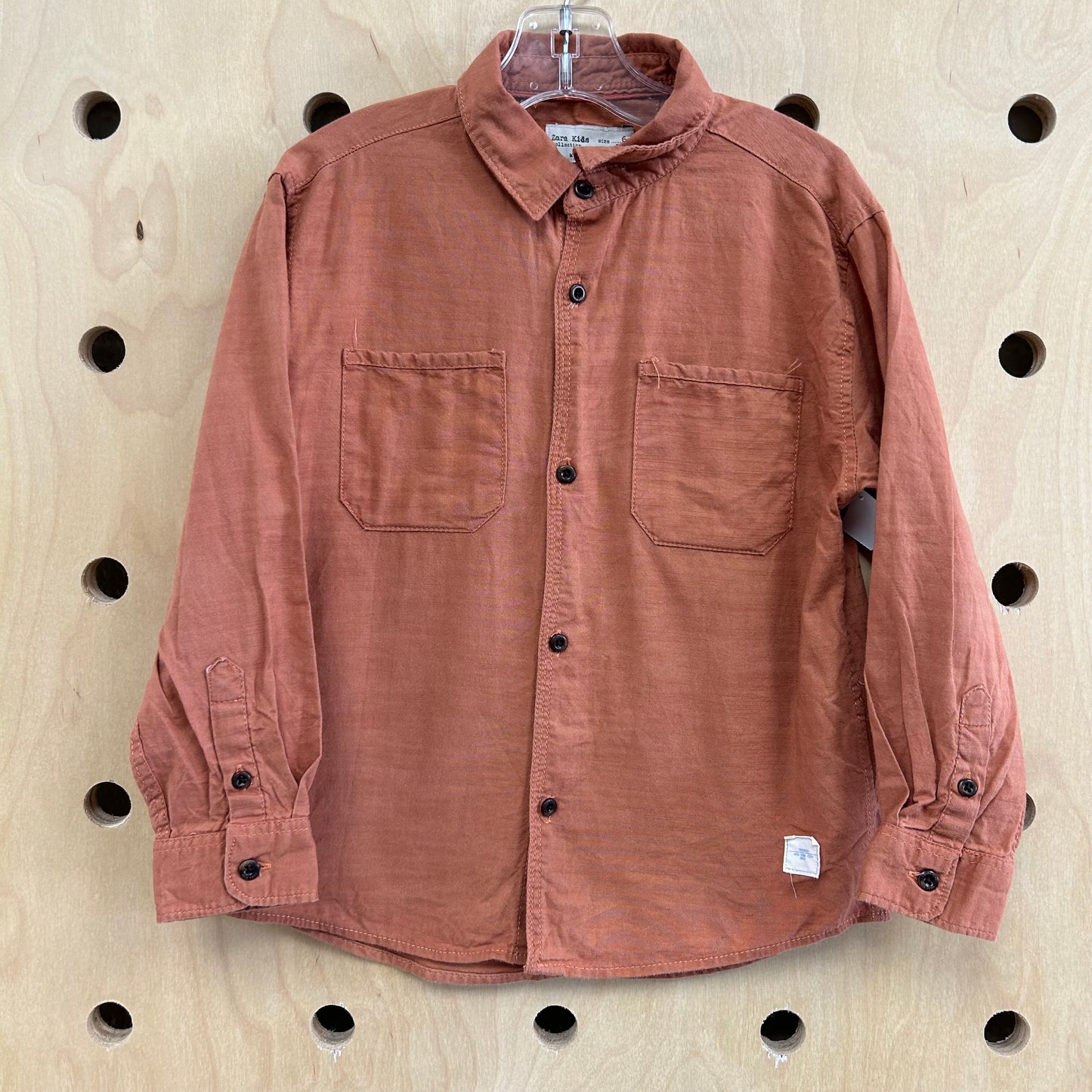 Terracotta Button Up Shirt