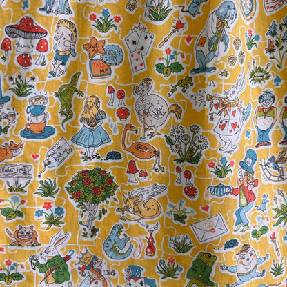 Yellow Alice in Wonderland Dress