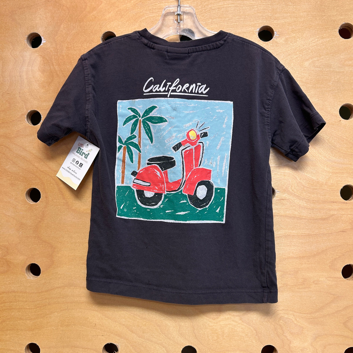 Grey California Vespa Tee
