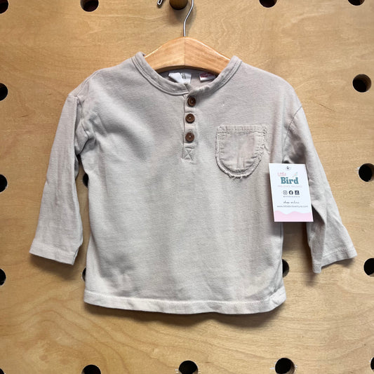 Cream Pocket LS