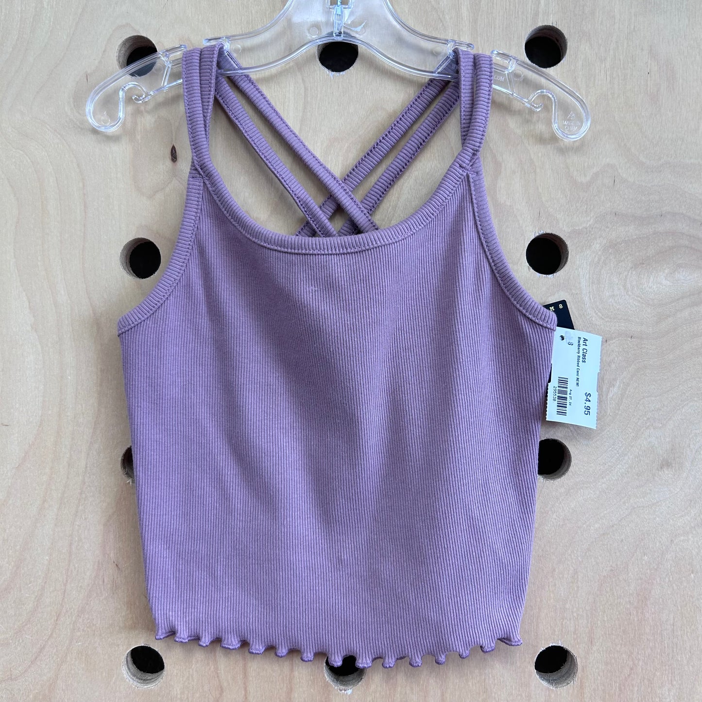 Blackberry Ribbed Cami NEW!
