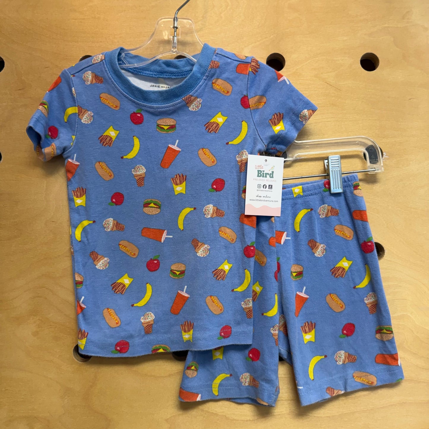 Blue Foods Pajamas