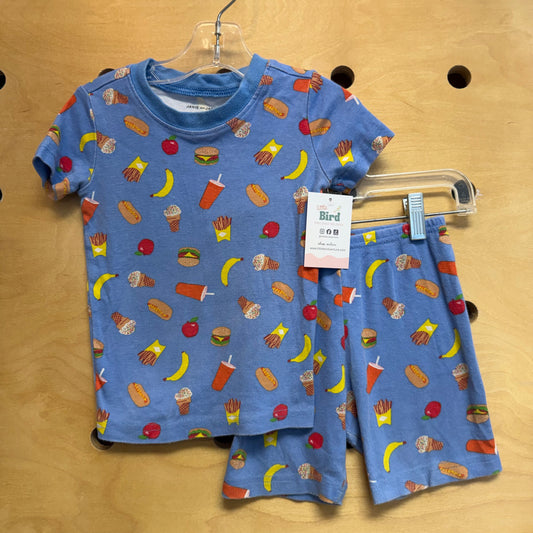 Blue Foods Pajamas