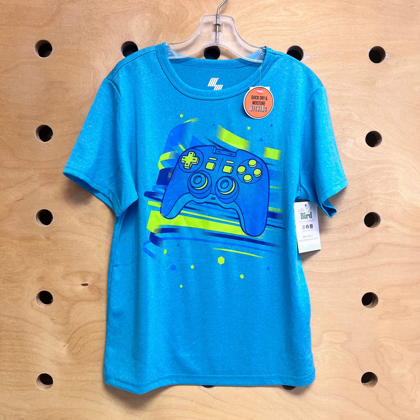 Blue Quick Dry Gaming Tee NEW!