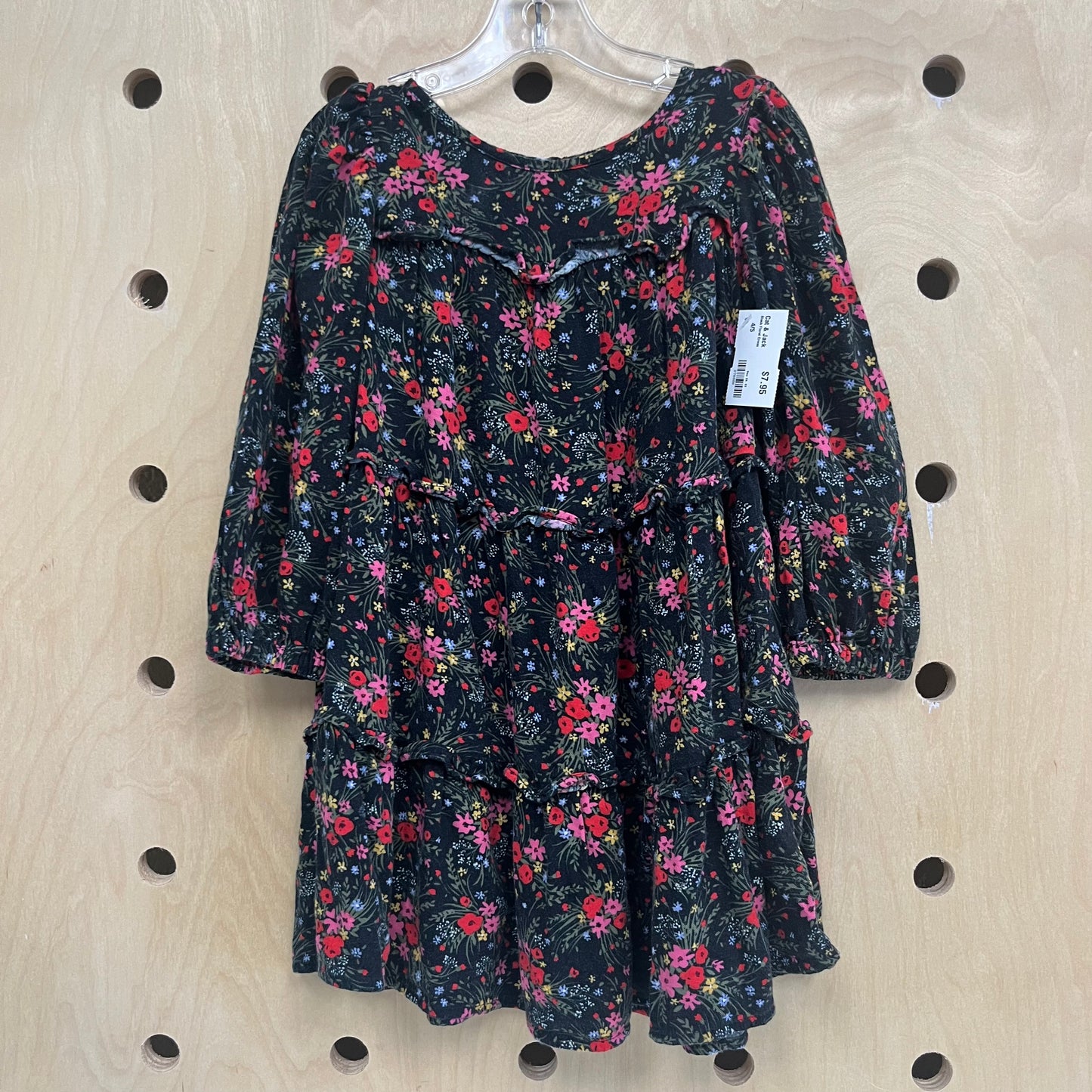 Black Floral Dress