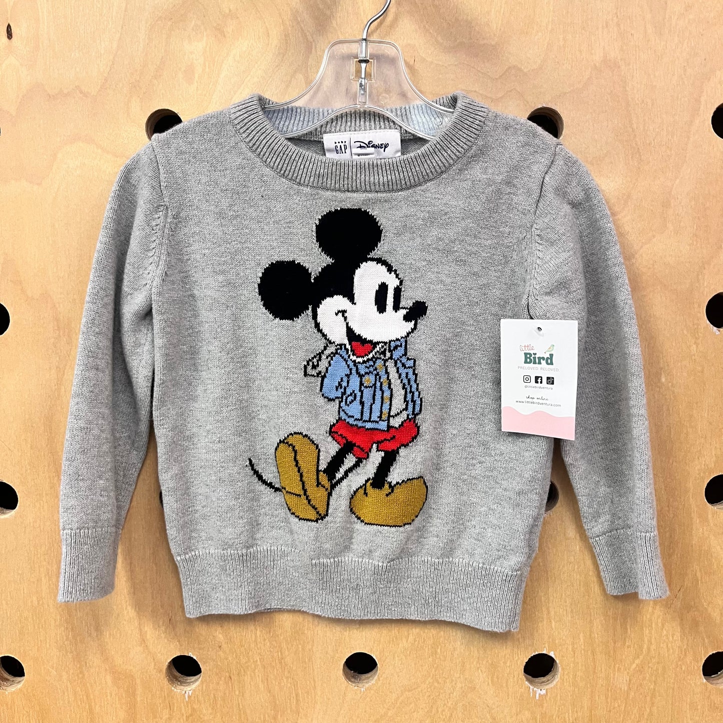 Grey Mickey Sweater