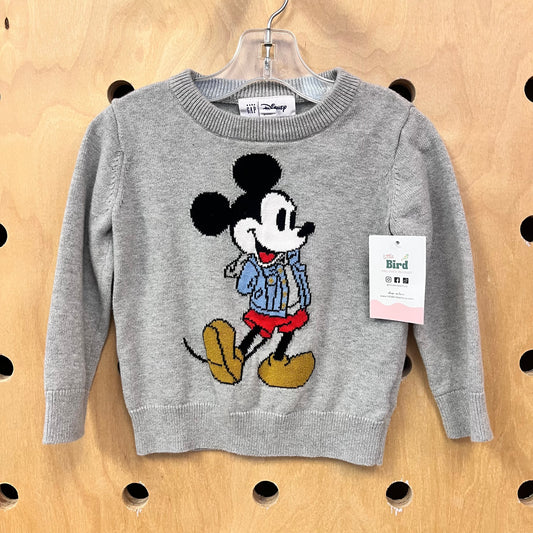 Grey Mickey Sweater