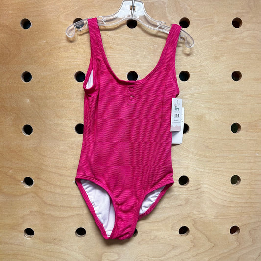 Pink Textured Swimsuit NEW!