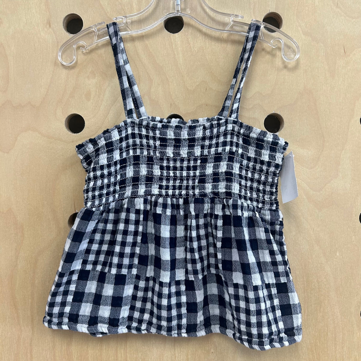 Blue Gingham Tank