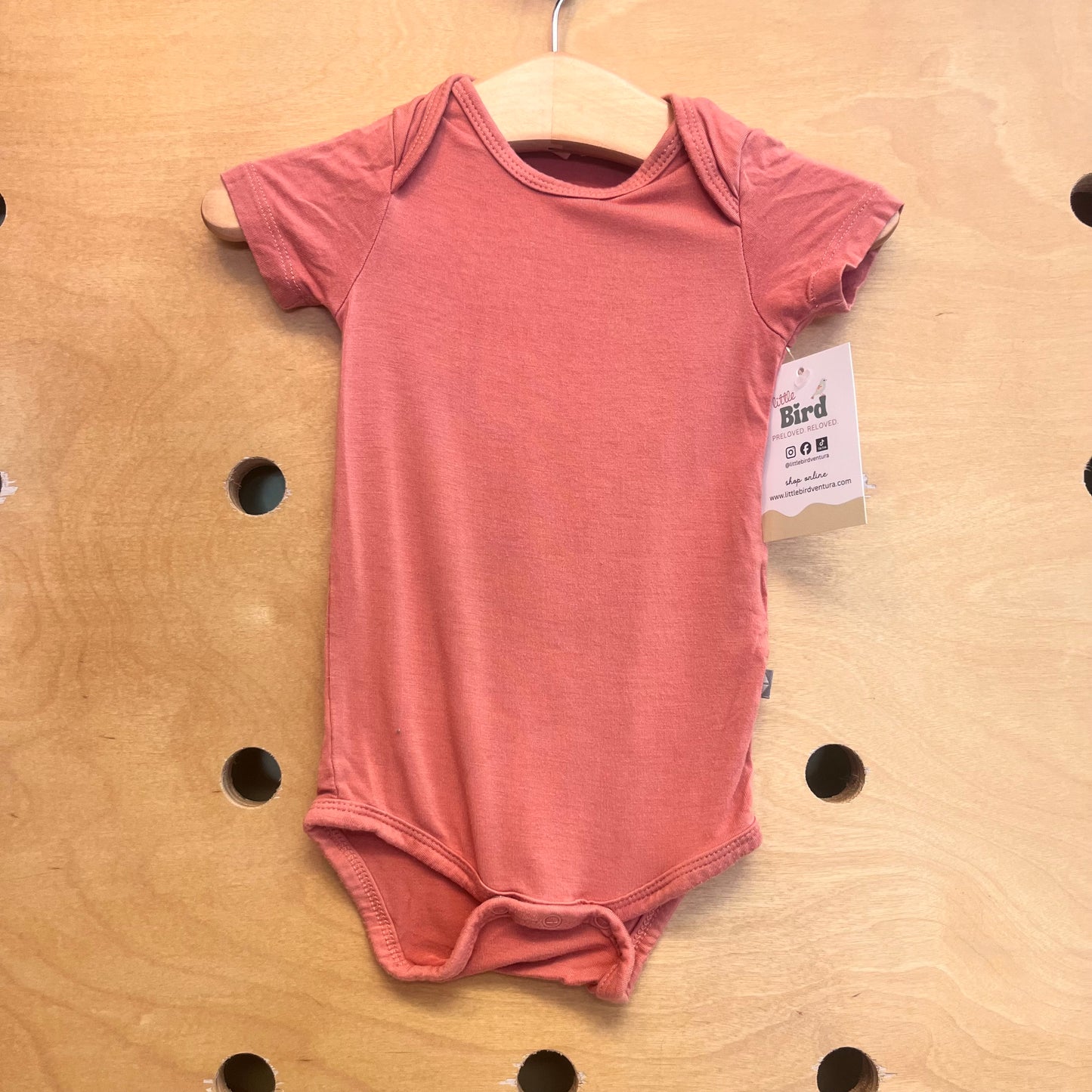 Peach Bamboo Bodysuit